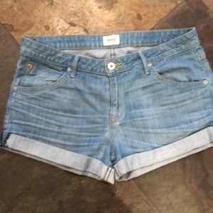 HUDSON light denim shorts-30